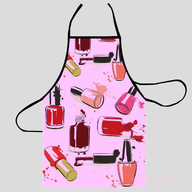 Women Accessories Logo Design - Fashion Design Nail Polish Apron Store