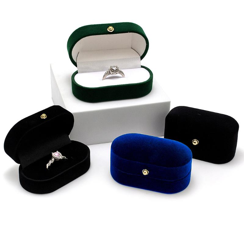 1 PCS Felt Ring Box Mini Porta - đánh giá và giá Women Accessories Display