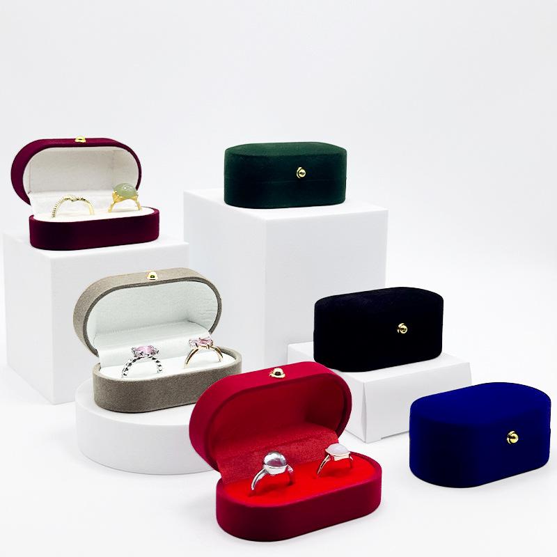 1 PCS Felt Ring Box Mini Porta - đánh giá và giá Women Accessories Display