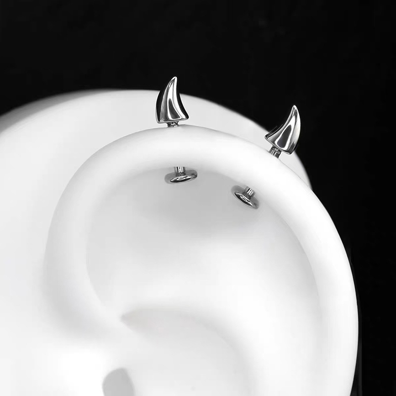Hot Sale Cute Devil Horn Pierc - đánh giá và giá Women'S Accessories Jewelry Sale