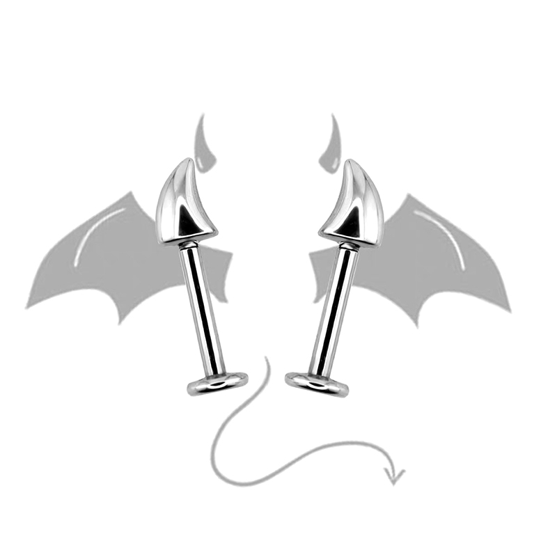 Hot Sale Cute Devil Horn Pierc - đánh giá và giá Women'S Accessories Jewelry Sale
