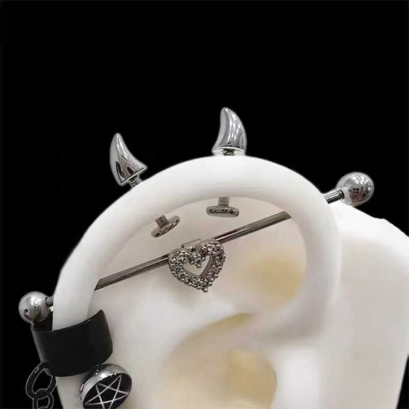 Hot Sale Cute Devil Horn Pierc - đánh giá và giá Women'S Accessories Jewelry Sale