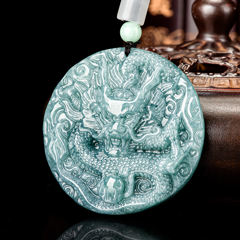 Burmese Jadeite Dragon Pendant - đánh giá và giá Woman Accessory