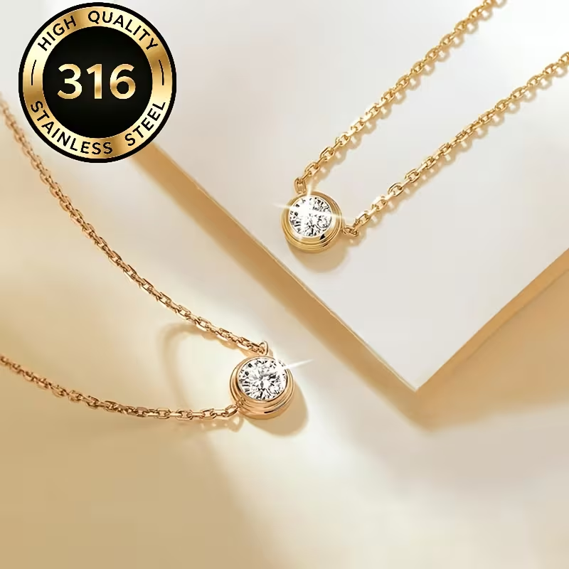 Gold Plated 18K Dainty Minimal - đánh giá và giá Charm Necklace Dainty