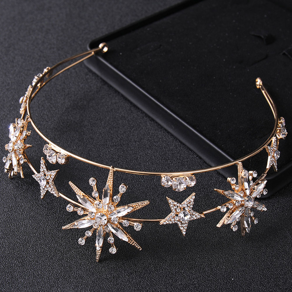 Star Shapedcrown Sparkling Rhi - đánh giá và giá Women'S Wedding Accessories