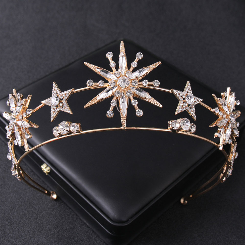 Star Shapedcrown Sparkling Rhi - đánh giá và giá Women'S Wedding Accessories