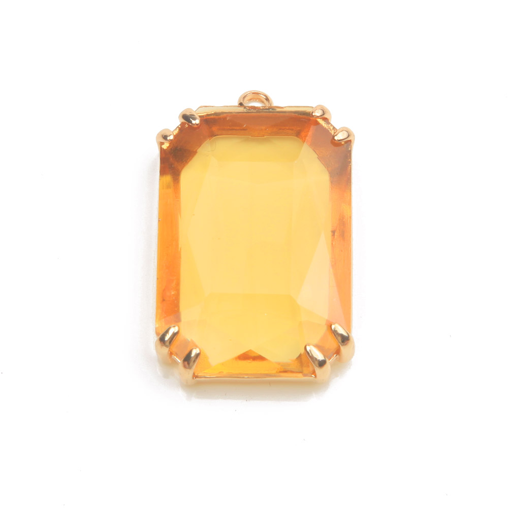 4PCS Dainty rectangle Faceted  - đánh giá và giá Charm Necklace Dainty
