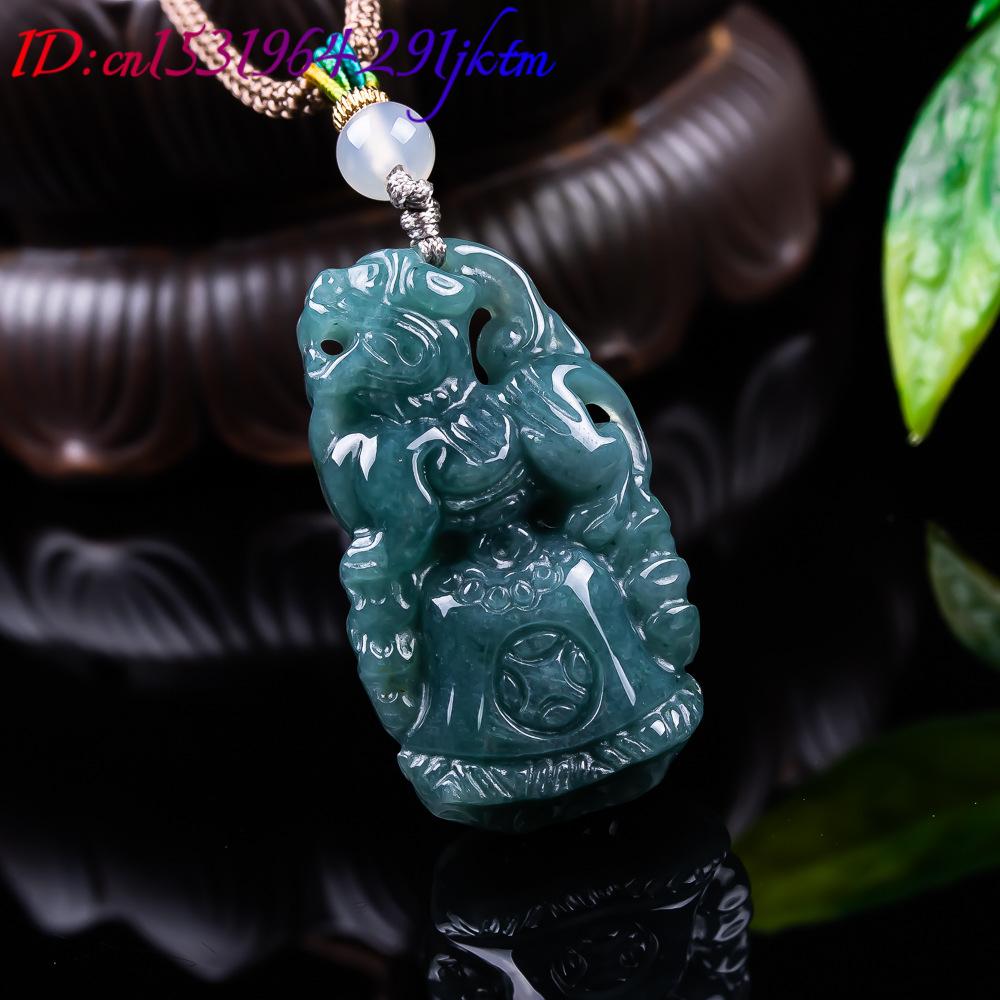 Burmese Jadeite Pixiu Pendant  - đánh giá và giá Woman Accessory