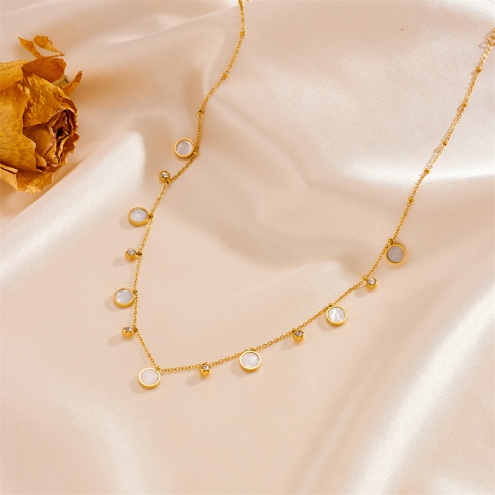 Dainty 18K Gold Plated Stainle - đánh giá và giá Charm Necklace Dainty