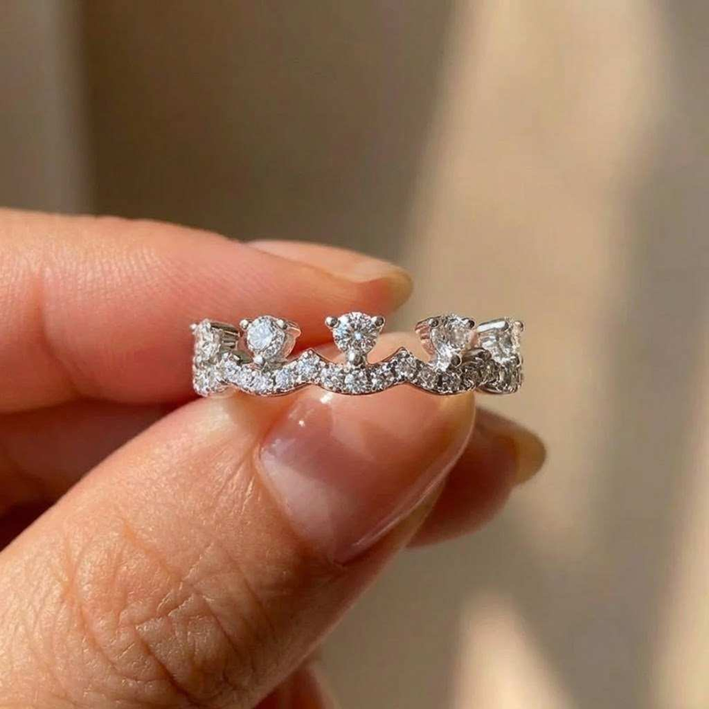 925 Sterling Silver Crown Zirc - đánh giá và giá Women'S Accessories Jewelry Sale