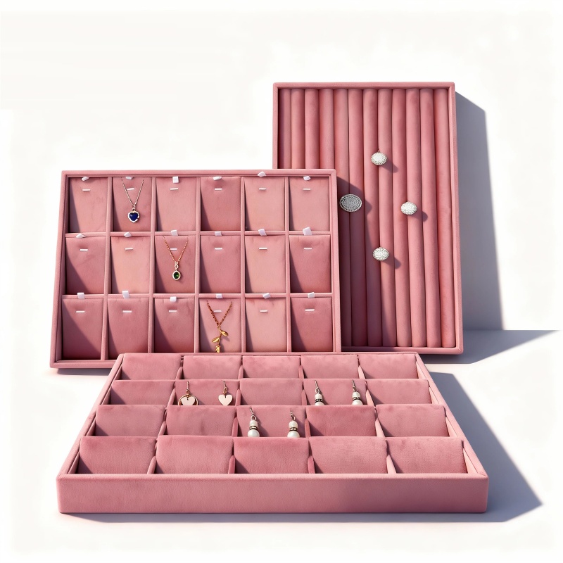 Velvet Jewelry Organizer Trays - đánh giá và giá Women Accessories Display
