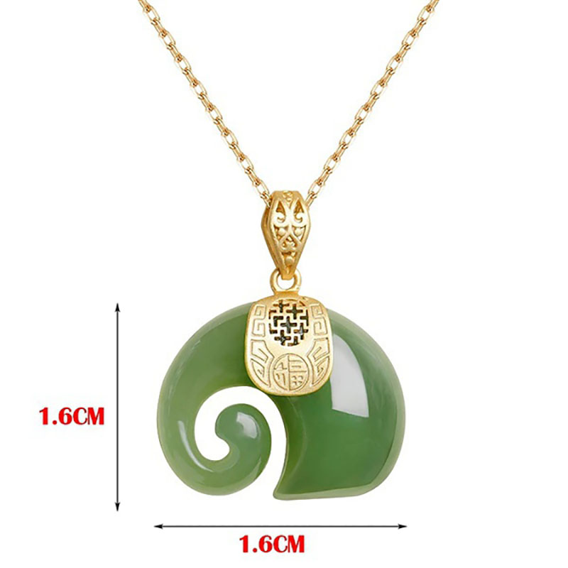 Boutique Natural Stone Hetian  - đánh giá và giá Charm Necklace Dainty