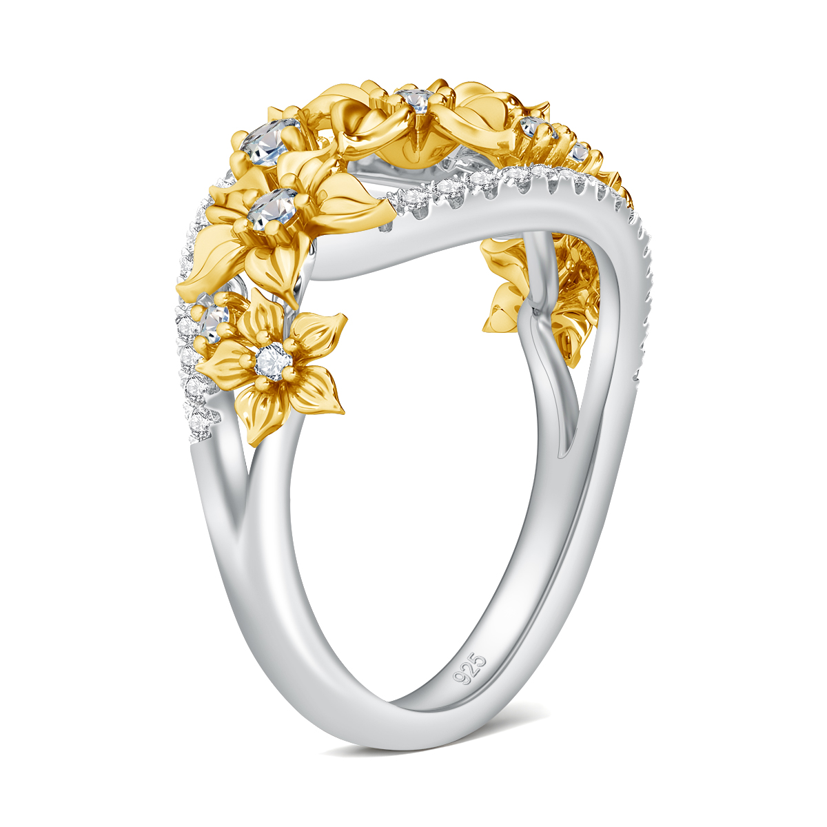 Unique Trending Flower Moissan - đánh giá và giá Women'S Accessories Jewelry Sale
