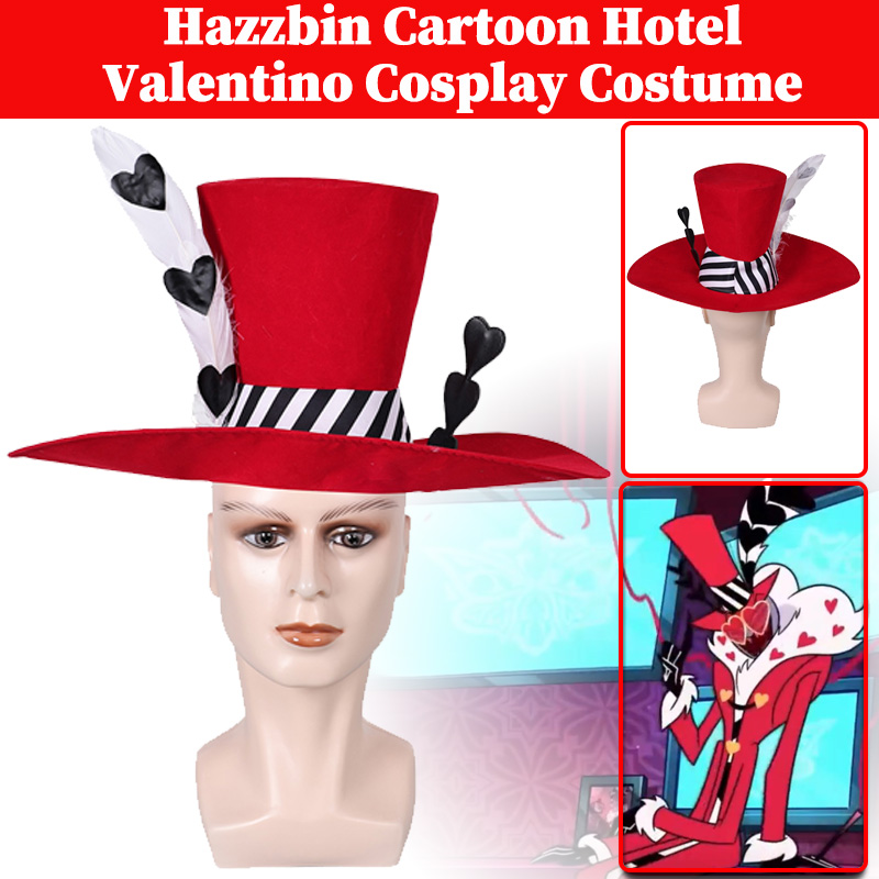 Hazzbin Valentino Hat Cosplay  - đánh giá và giá Women'S Valentino Accessories