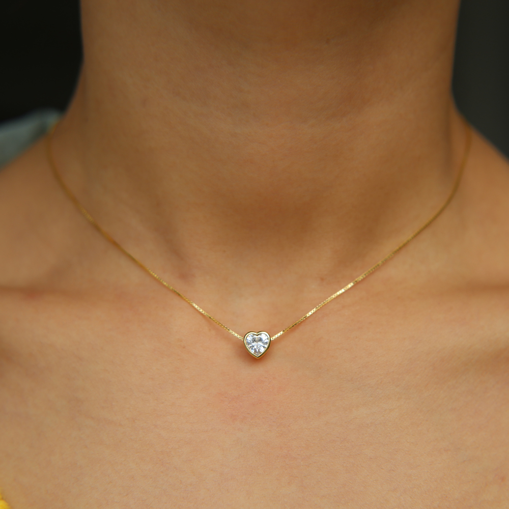 100% 925 Sterling Silver Forev - đánh giá và giá Charm Necklace Dainty