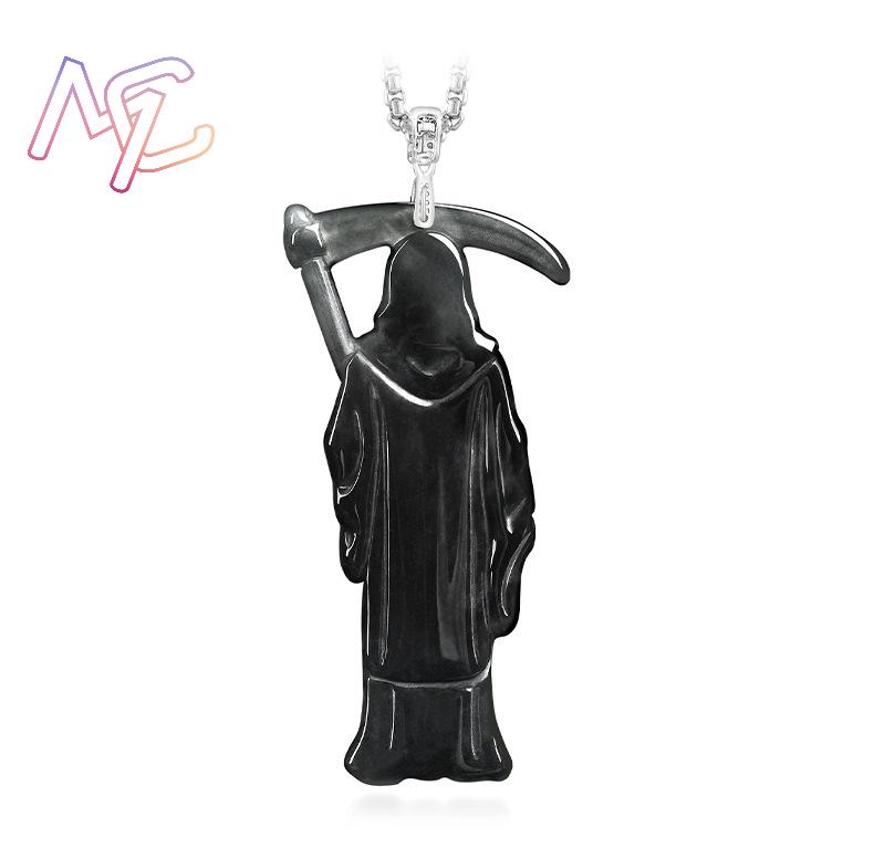 Myanmar Jadeite Grim Reaper Pe - đánh giá và giá Woman Accessory