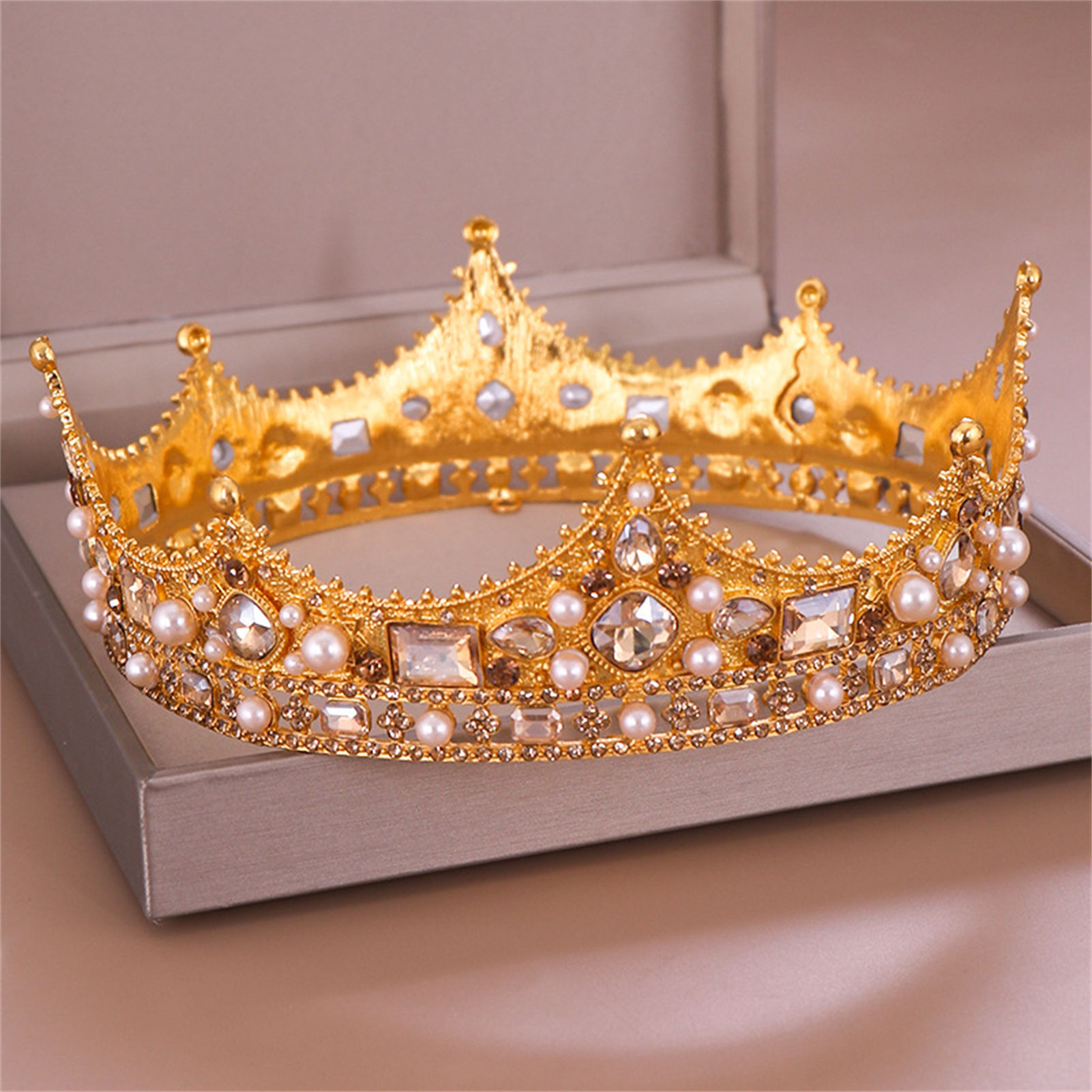 Alloy Crown Tiara Retro Bridal - đánh giá và giá Women'S Wedding Accessories
