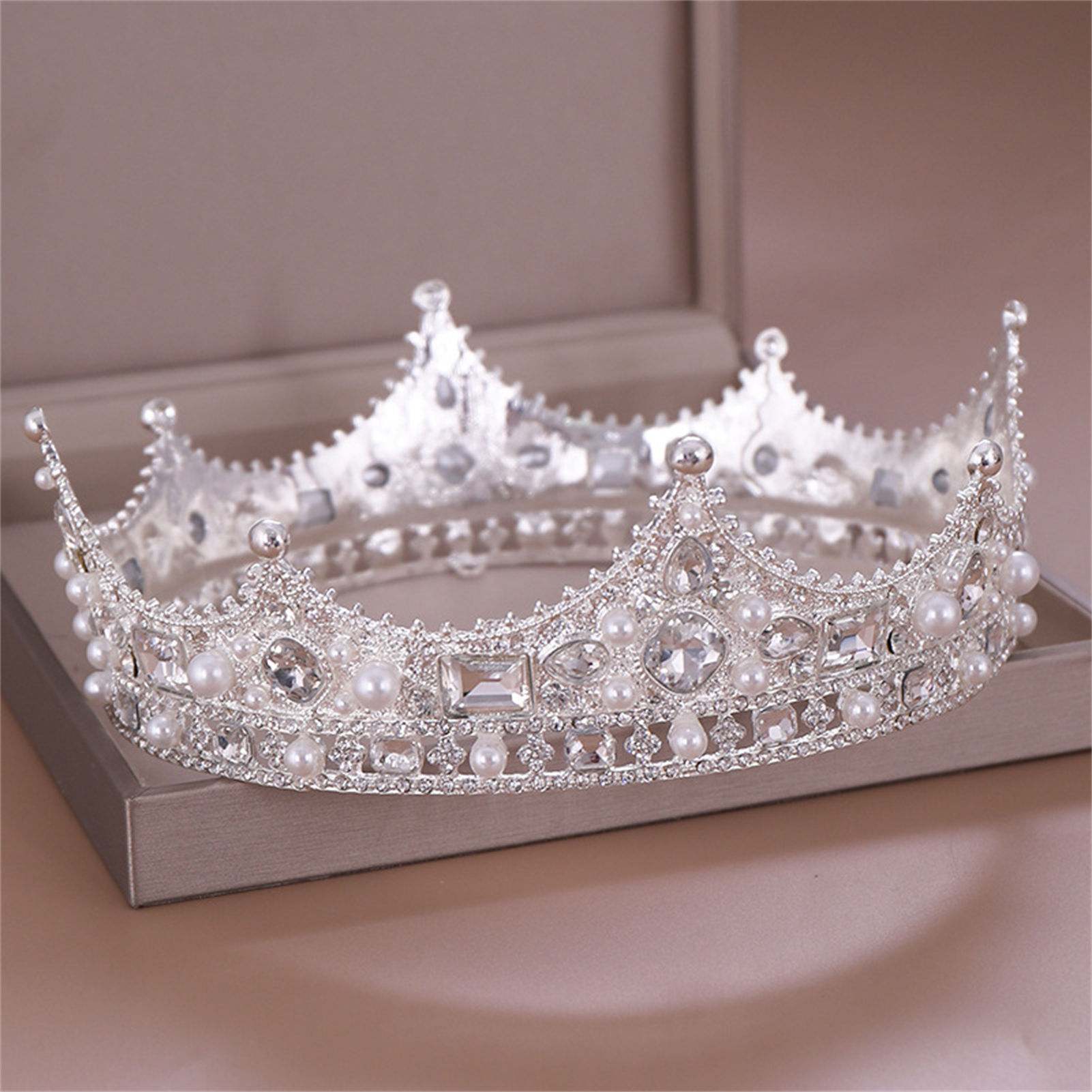 Alloy Crown Tiara Retro Bridal - đánh giá và giá Women'S Wedding Accessories