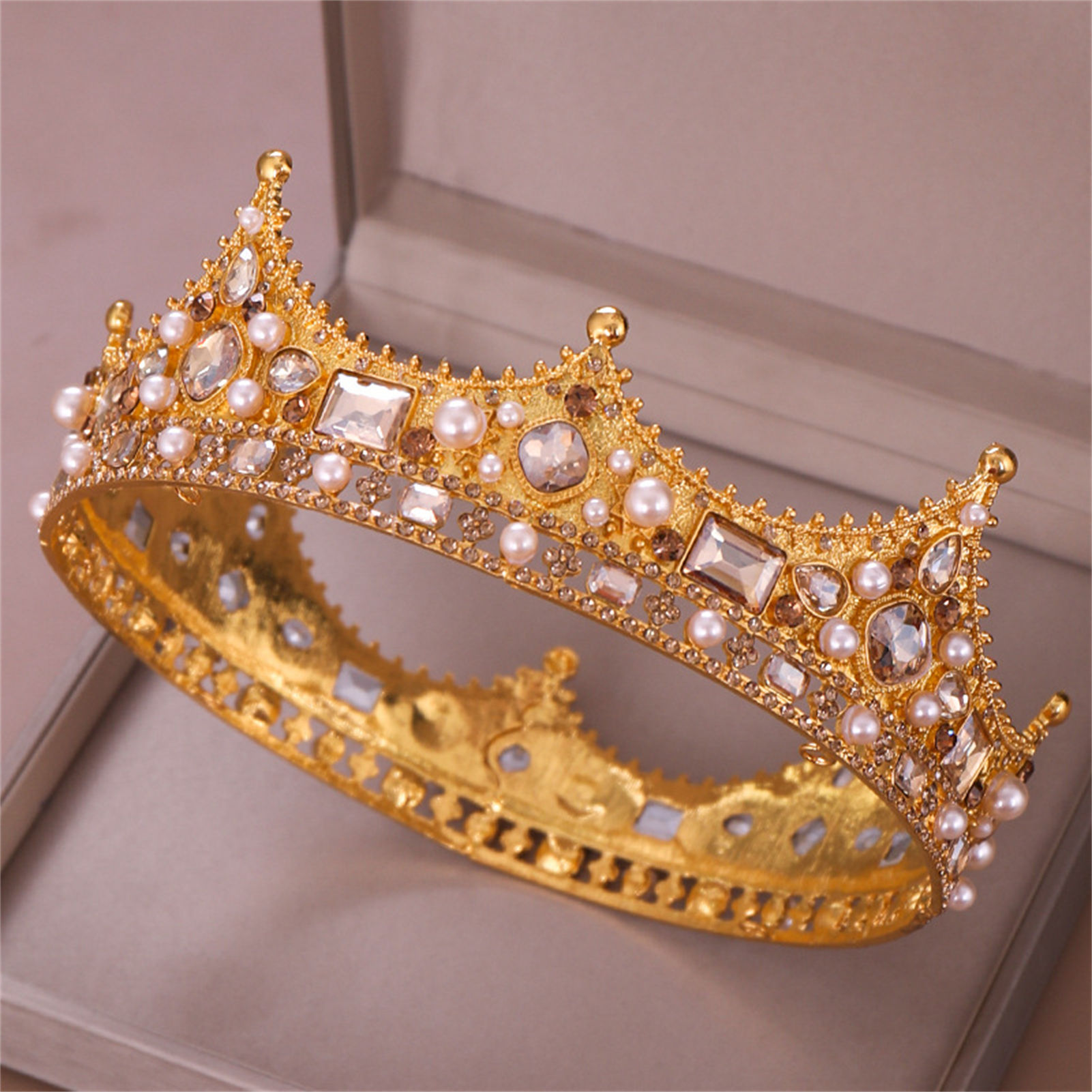 Alloy Crown Tiara Retro Bridal - đánh giá và giá Women'S Wedding Accessories